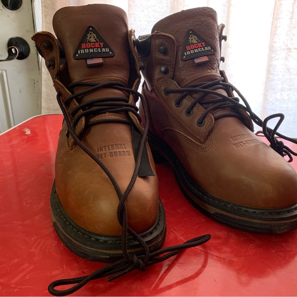 Made in USA Rocky Ironclad Meta-Guard Work Boots